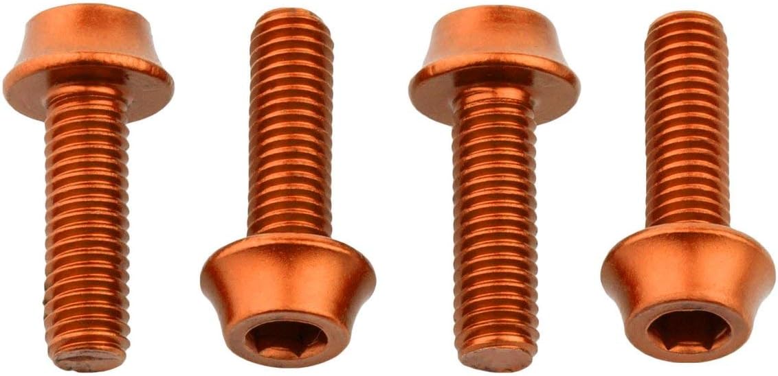 Wolf Tooth Precision Anodized Water Bottle Cage Bolts