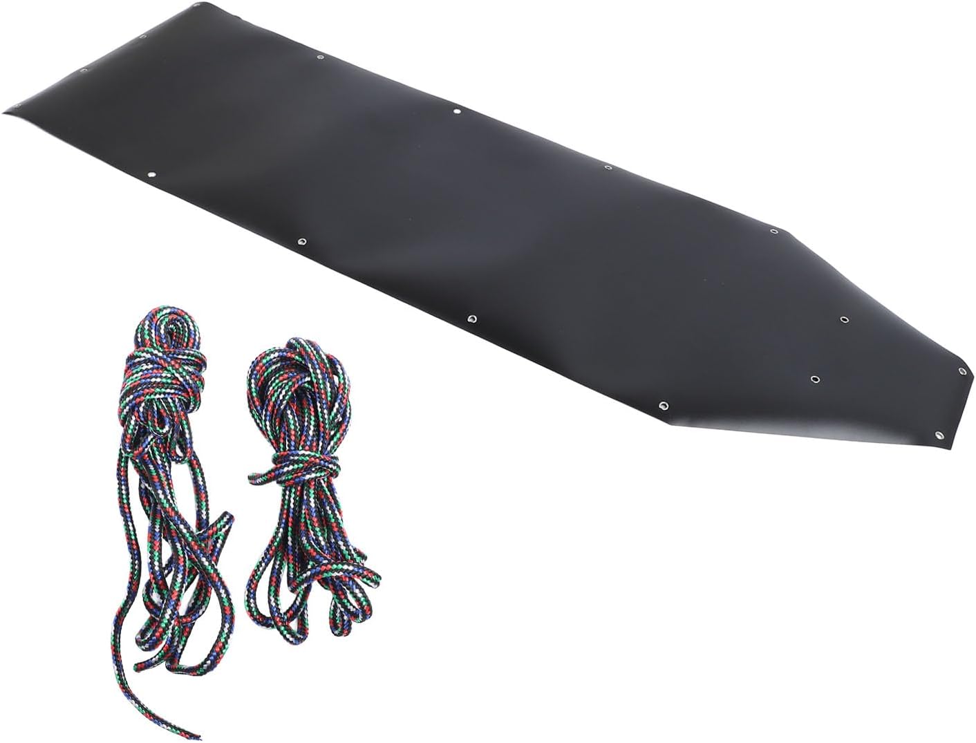 Deer Drag Sled, Heavy Duty Polyethylene Hauling Sled for Ice Fishing, Firewood, Tear Resist Thickened Pad, Smooth Glide on Snow Ice, Includes 2 Ropes
