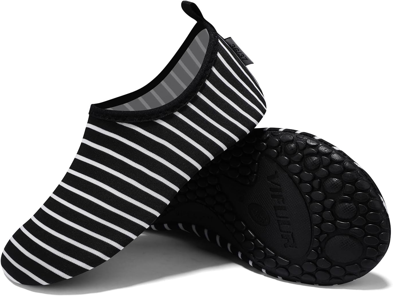 VIFUUR Water Shoes for Men Women Barefoot Quick Dry Aqua Socks Slip On | Lightweight, Breathable Upper, Flexible Sole, Drainage Design, Easy Slip-On Fit for Water Activities