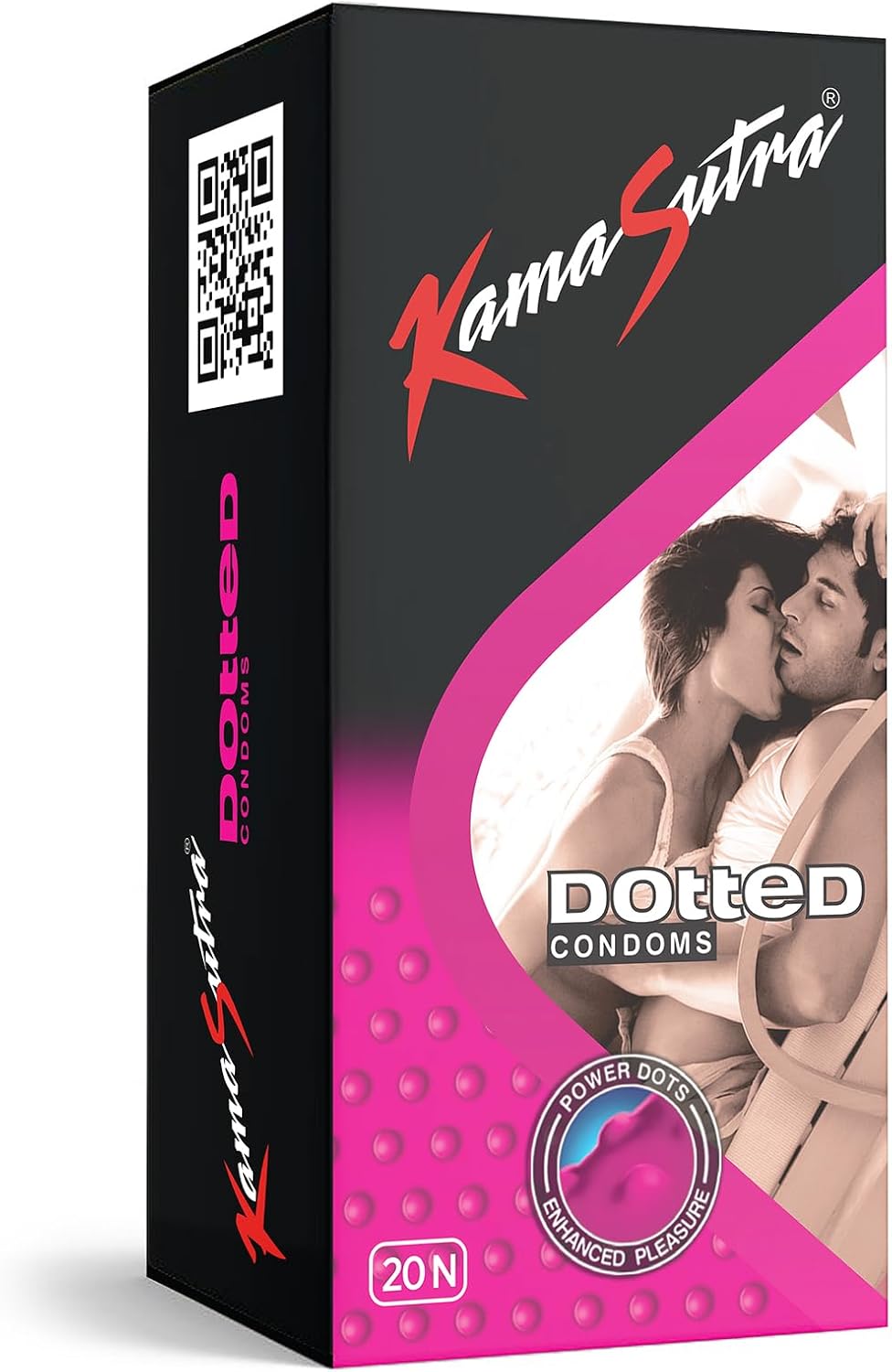 Kamasutra Dotted - 20 Condoms