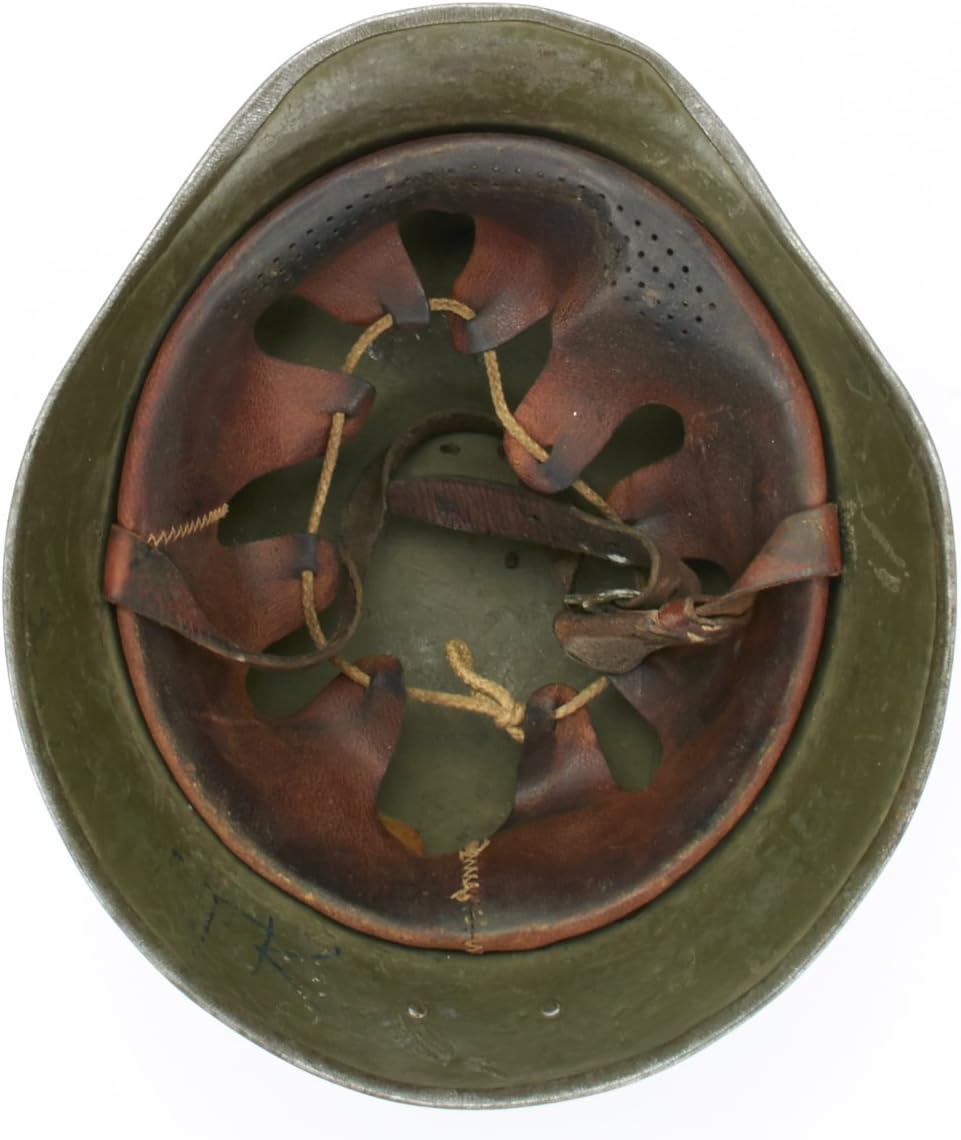 Original WWII Hungarian M38 Steel Helmet- Size 57cm, US 7 1/8