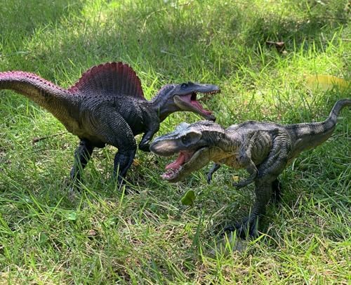 Gemini&Genius Dinosaur Toys Tyrannosaurus Rex and Spinosaurus Figures Toys