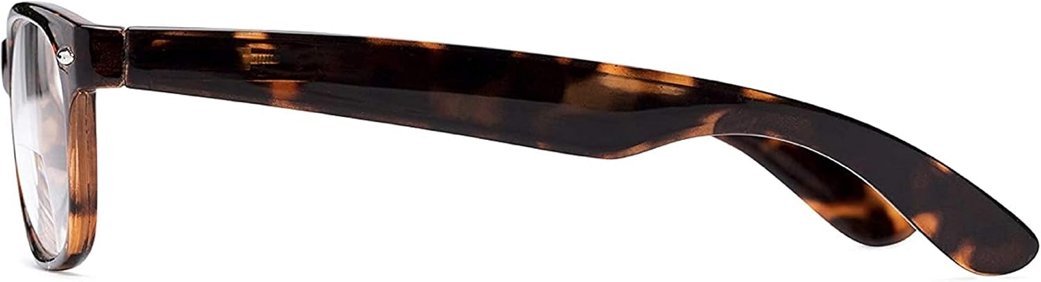 The Buddy Bifocal Readers + 1.50 Tortoise/Amber Lens