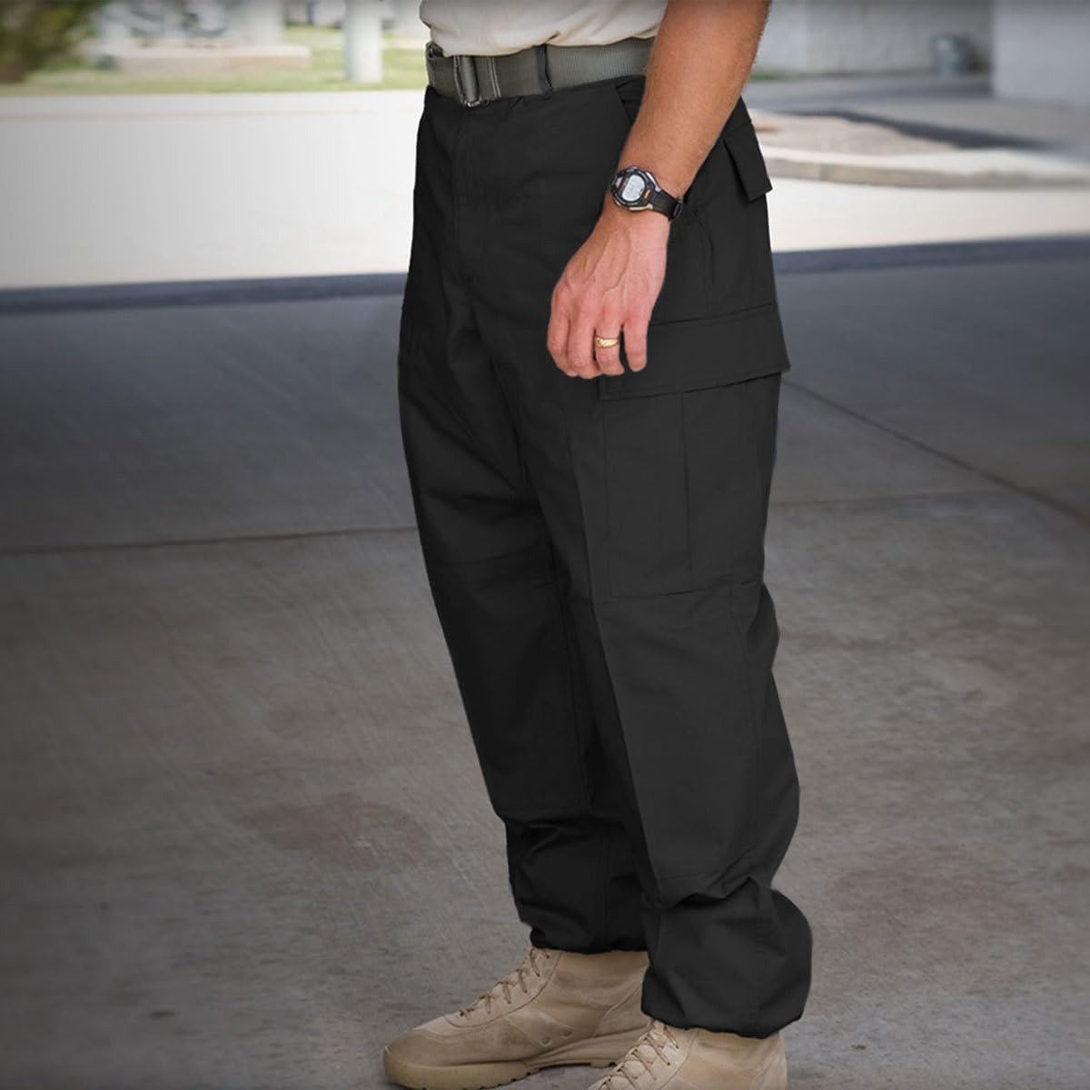 F521038 Propper BDU Trouser Button Fly - Battle Rip 65/35 Ripstop