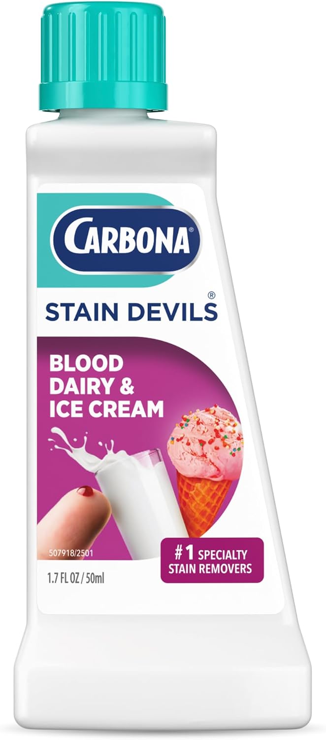 Carbona Liquid Stain Devil Food Clean Up Combo Set | Spot Stain Remover for Clothes