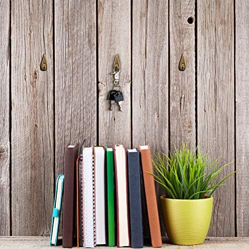 30 Pcs 20 Lbs Pin Hooks Push Pin Hangers Teardrop Style Picture Hooks Metal Picture Hanging Nails for Home Office Wooden Fabric Wall(Silver)