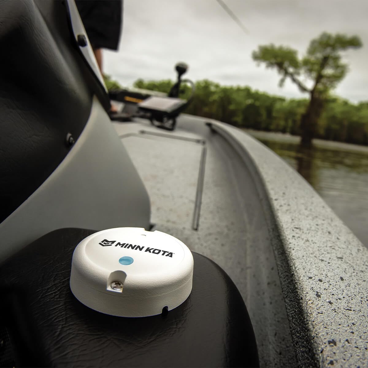 Minn Kota 1866680 i-Pilot Heading Sensor Spot-Lock BT (Bluetooth), PowerDrive & Riptide PowerDrive White