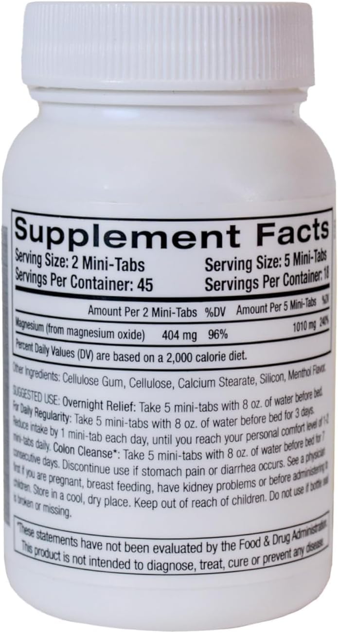Lane Labs - H2Go, Helps Relieve Constipation and Irregularity, Gentle and Effective, Natural Mineral Supplement, Supports Colon and Digestive Health