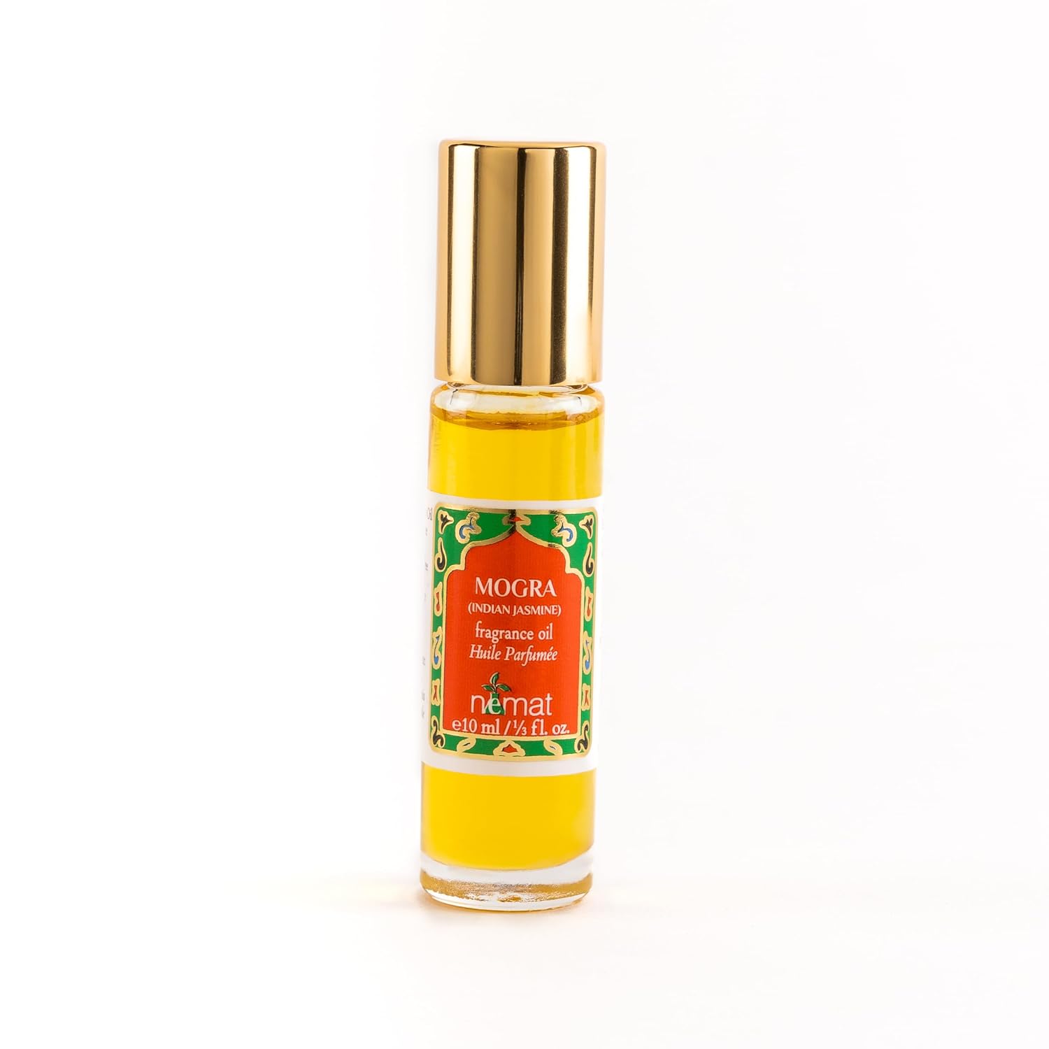 Nemat Amber Perfume Oil Roll-On for Women & Men, 10 ml | Long lasting fragrance, Alcohol free, Essential oil based, Vegan formula, Clean scent, Unisex body oil