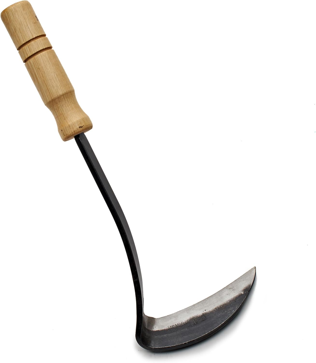 Kings County Tools Japanese Made Weeding Sickle Tool | Nejiri Kama | Razor Sharp 4" Drop Forged Steel Blade | Designed for Strength, Durability
