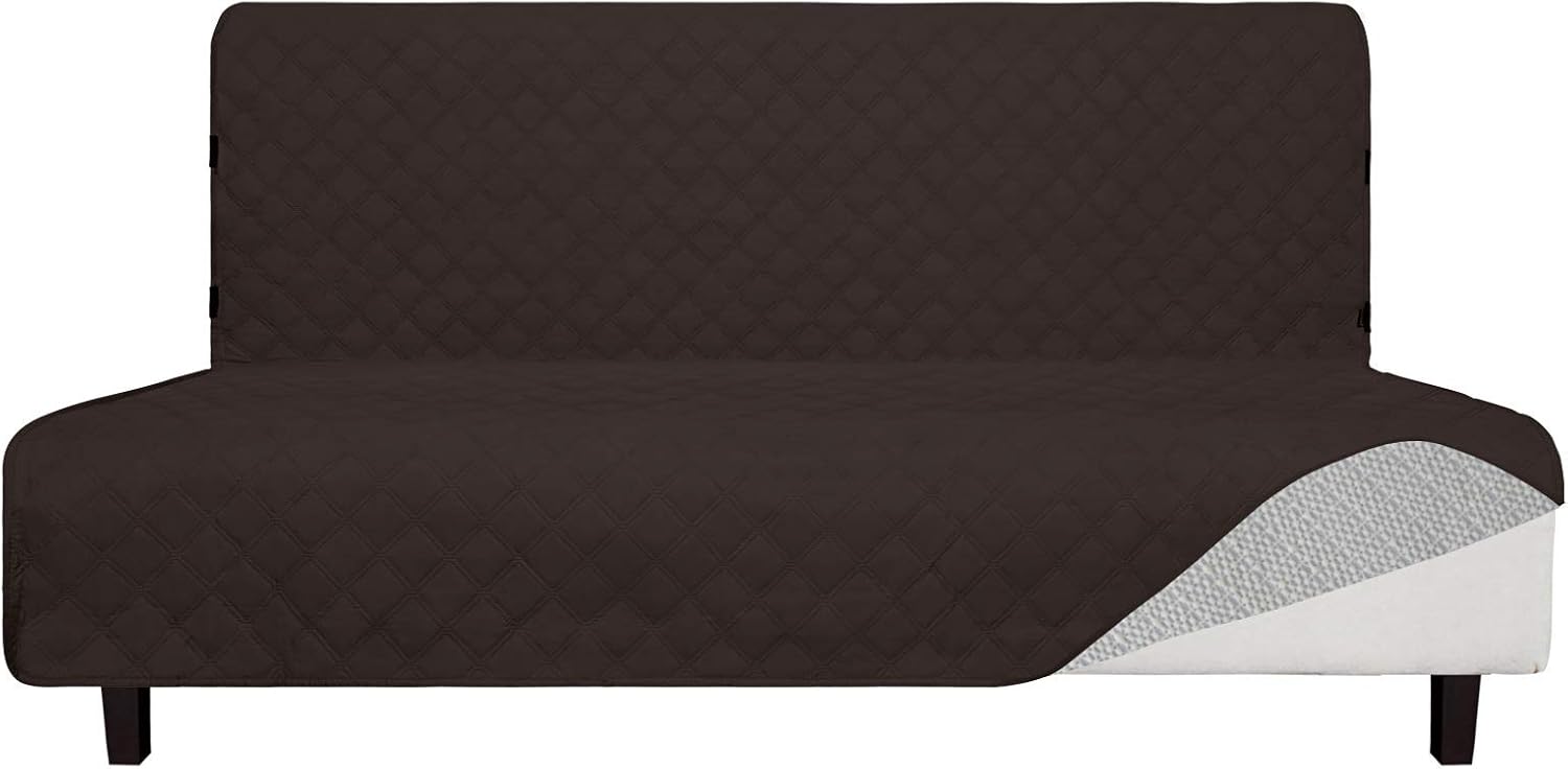 Easy-Going Waterproof Non-Slip Couch Cover, Small Recliner, Chocolate