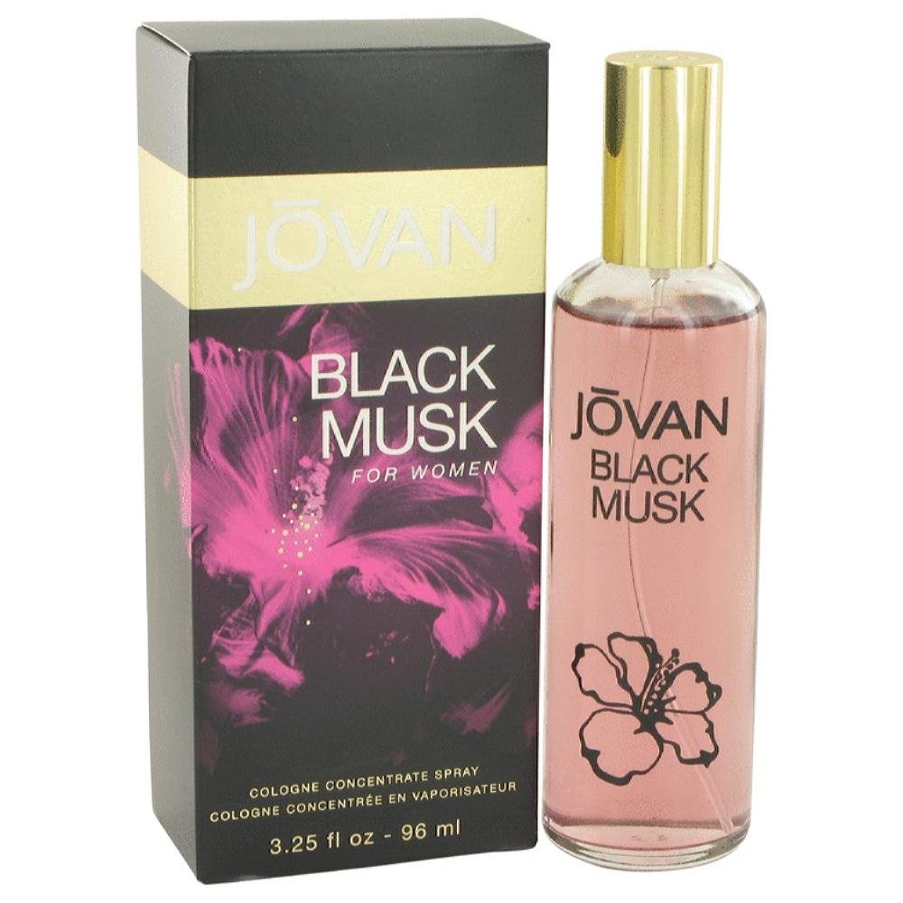 JOVAN BLACK MUSK by Jovan COLOGNE CONCENTRATE SPRAY 3.25 OZ for WOMEN |