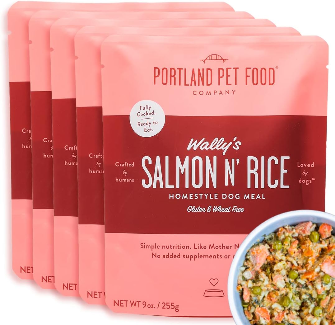 Portland Pet Food Company Fresh, Human Grade Dog Food Topper & Meal 5 Pack