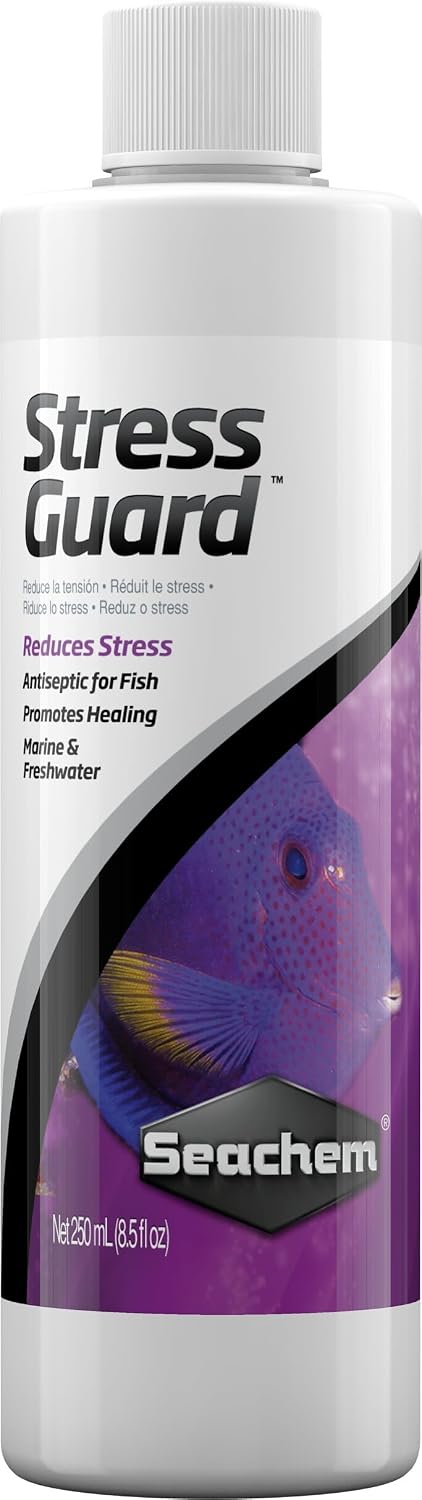 Seachem StressGuard Slime Coat Protection - Stress and Toxic Ammonia Reducer 250 ml
