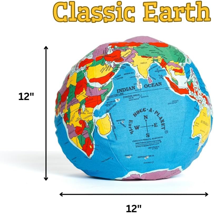 Hugg-A-Planet® Classic Political Earth