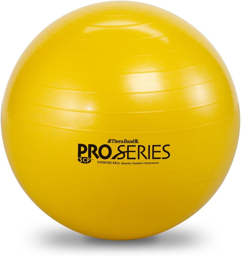 THERABAND Exercise and Stability Ball for Improved Posture, Balance, Core Fitness, Coordination and Rehab