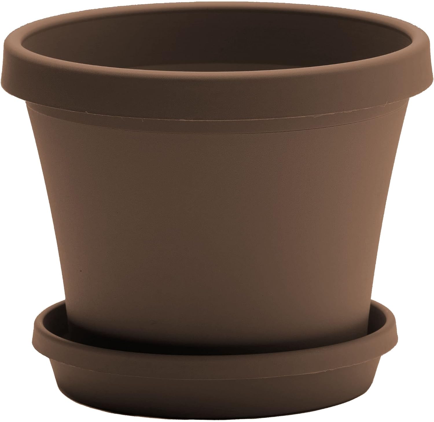 Bloem Terra Pot Planter: 20" - Terra Cotta - Durable Resin Pot, for Indoor and Outdoor Use, Gardening, 13.5 Gallon Capacity, Saucer Sold Separately