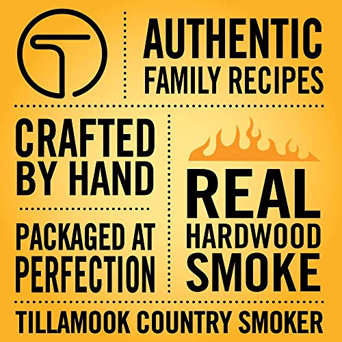 Tillamook Country Smoker Teriyaki Deli Style Thin Sliced Slab, Low Carb, High Protein, Ready to Eat Keto Snacks, Chopped & Formed Slabs,12 Count Tray