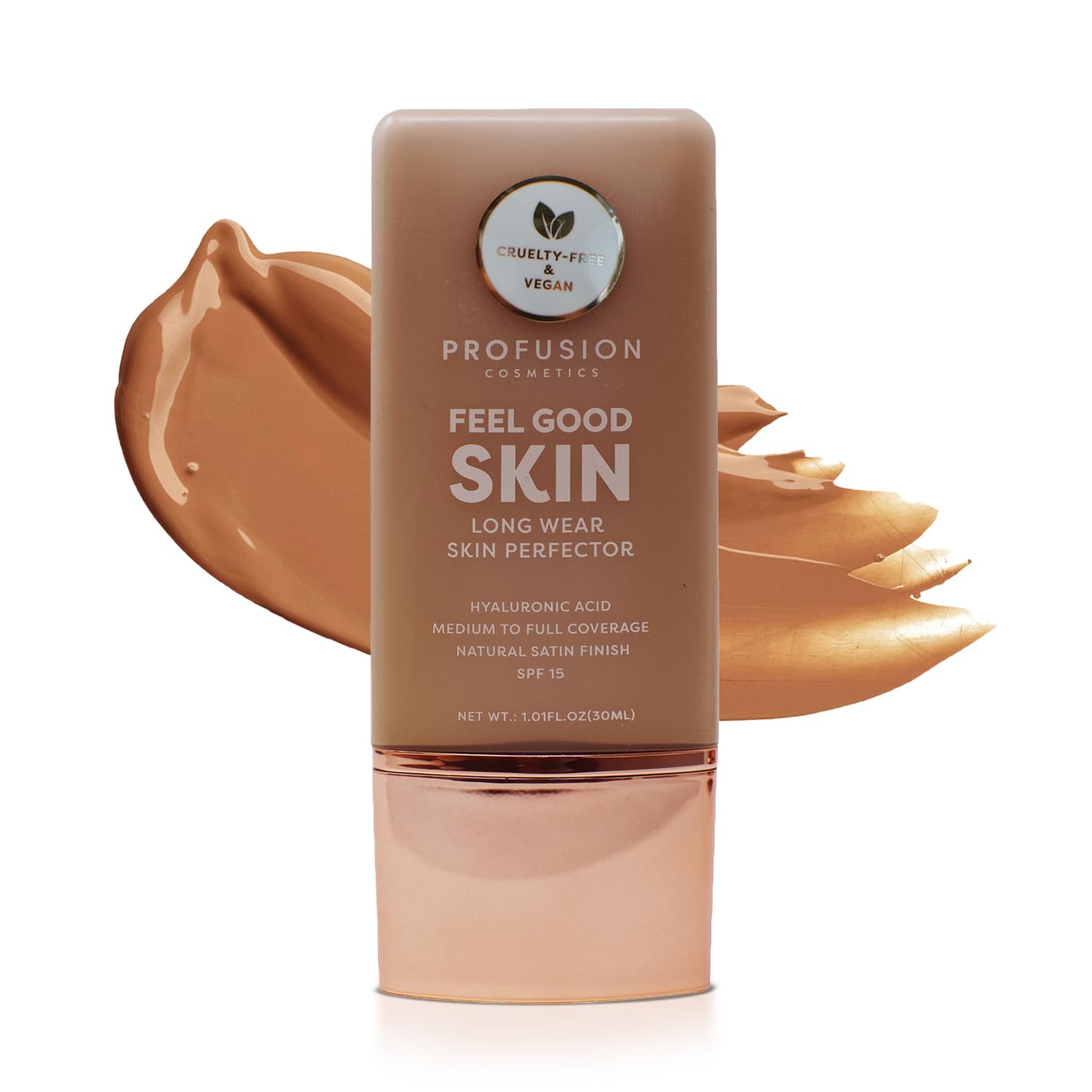 Profusion Cosmetics Lightweight Liquid Foundation for a Flawless and Elegant Radiance, Breathable Makeup that Improves Uneven Skin Tone