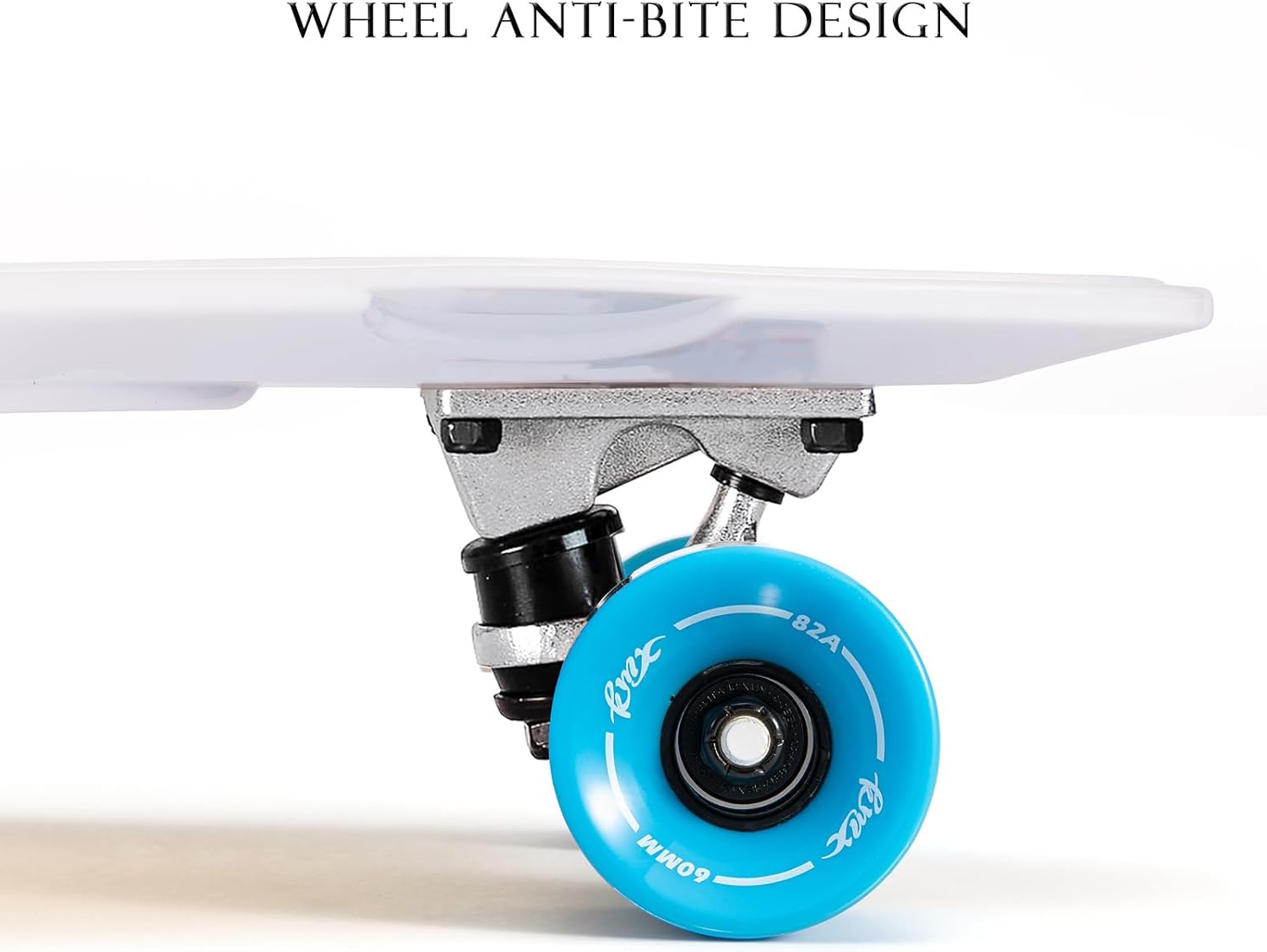 KMX Classic Retro Mini Cruiser Skateboard for Kids, Teens, Adults