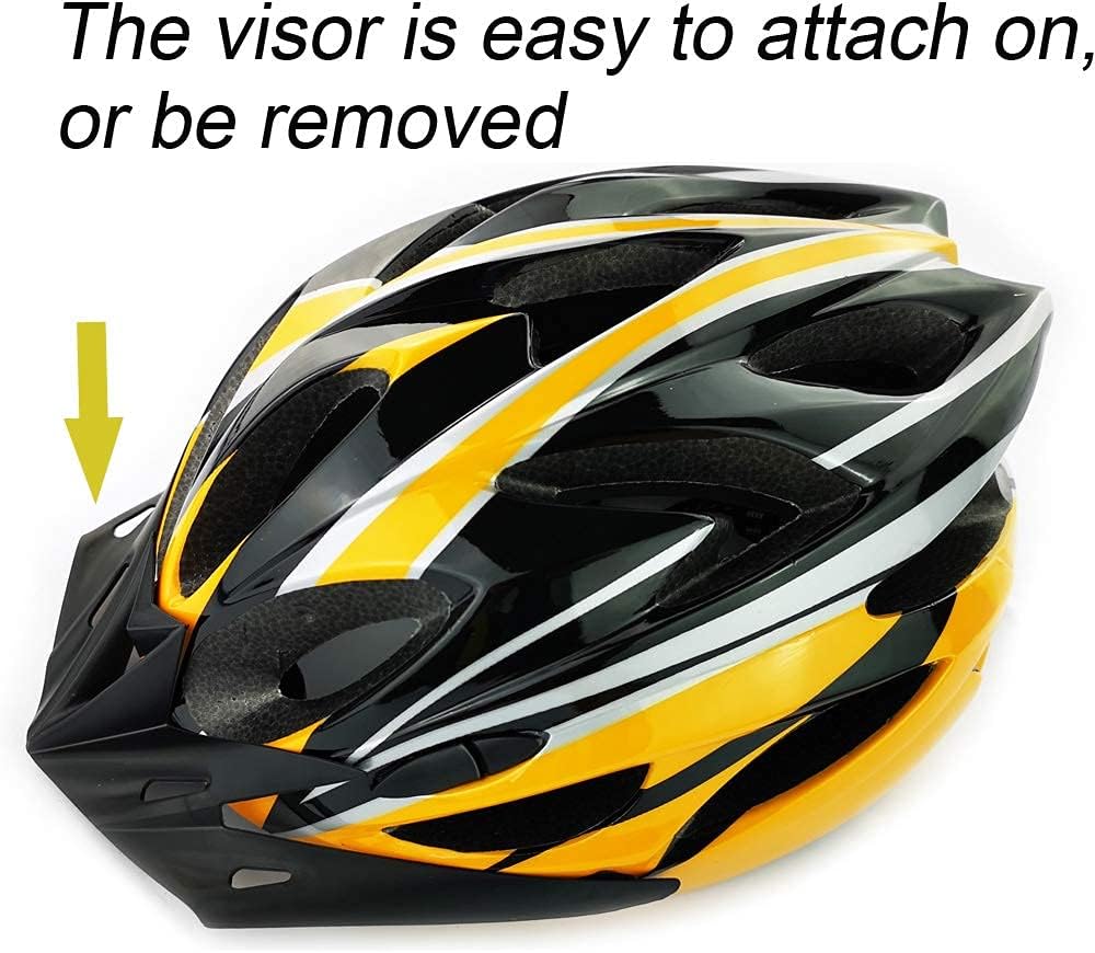 UPANBIKE Adult Bike Helmet One-Piece Adjustable Head Safety Protection | for Mountain & Road Bikes,Mens Bike Helmet,Riding Helmet,Womens Bike Helmet