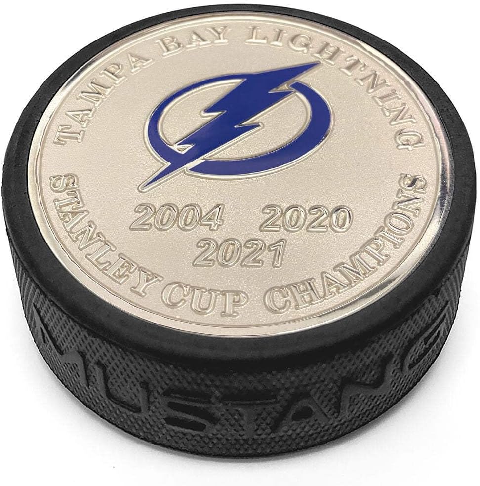 Sports Decor Stanley Cup Years Gold Medallion Puck
