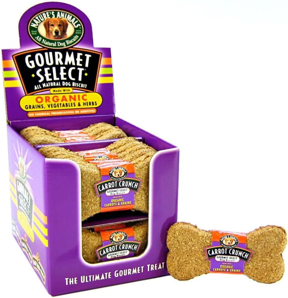Gourmet Organic Biscuits Carrot Crunch (24 Pack)