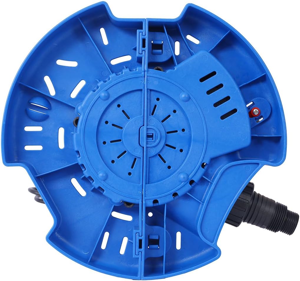 Pool Cover Pump, 1/4 HP 1850GPH Automatic Submersible Water Pump, 120V Swimming Pool Drain Pump with Auto On/Off Sensor