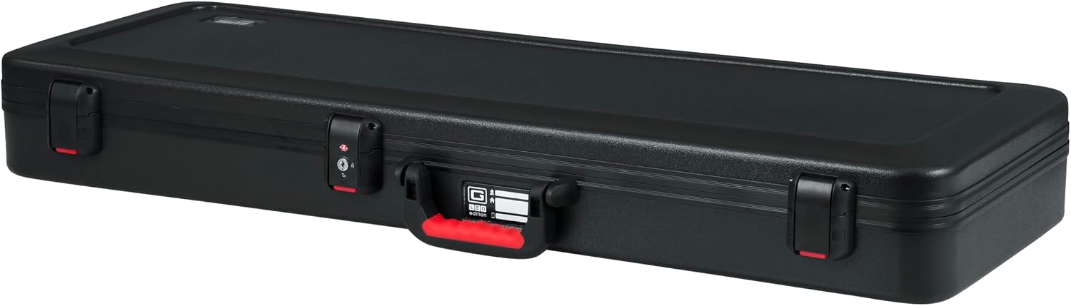 Gator Cases Molded Flight Case For SG Style Double Cut Away Guitars With TSA Approved Locking Latch, (GTSA-GTRSG)