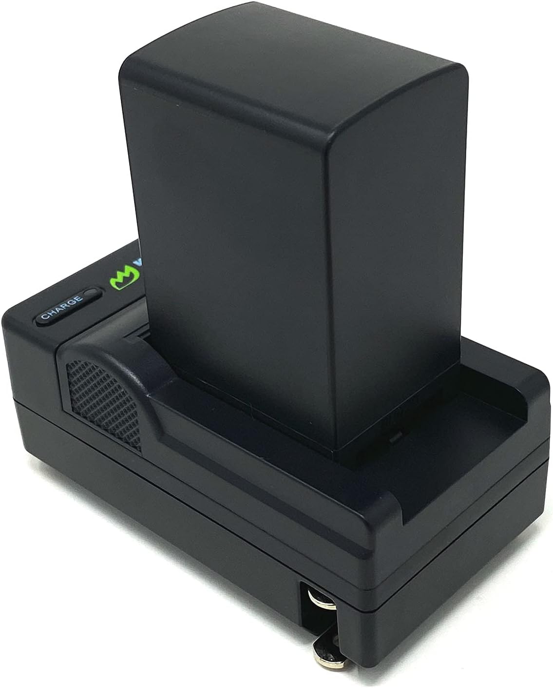 Wasabi Power Battery (2-Pack) and Charger for Canon BP-827 and Canon VIXIA HF20, HF21, HF200, HF G10, G20, M30, M31, M32, M40, M41, M300, M400, S10