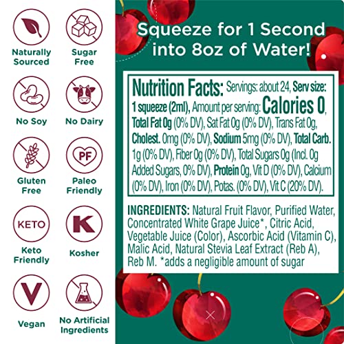 Stur Liquid Water Enhancer | Blue & Blackberry | Naturally Sweetened | High in Vitamin C & Antioxidants | Sugar Free | Zero Calories | Keto | Vegan | 5 Bottles, Makes 120 Drinks
