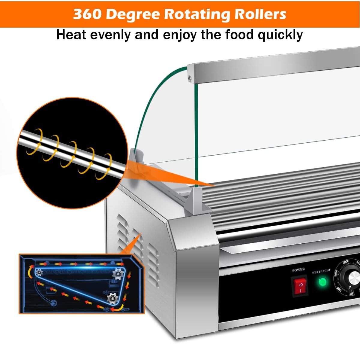 Giantex Hot Dog Roller Machine