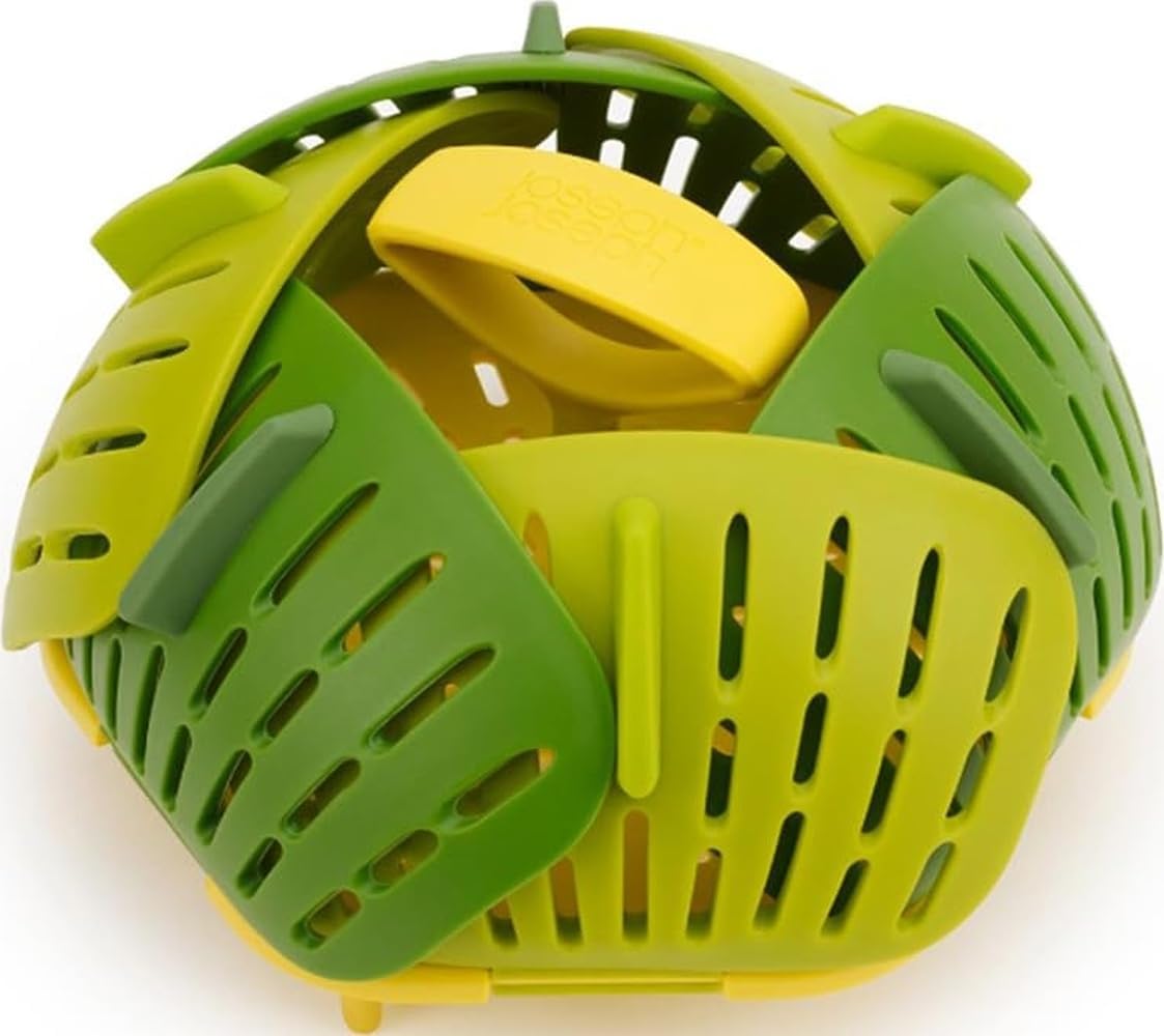 Joseph Joseph Bloom Folding Steamer Basket, Vegetable Steamer