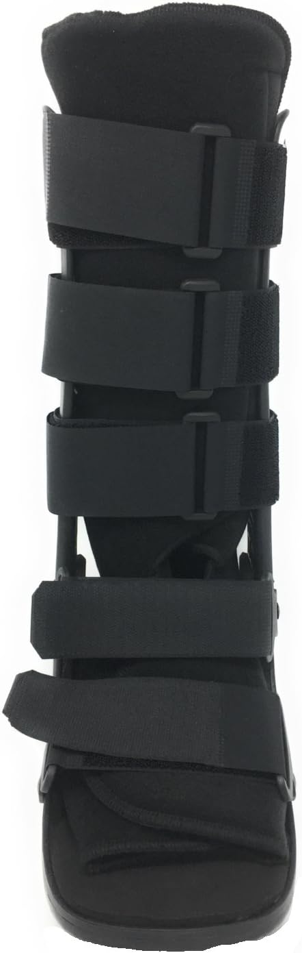 OTC Walker Boot Delux Short Low Top Leg Cast, Black, X-Small