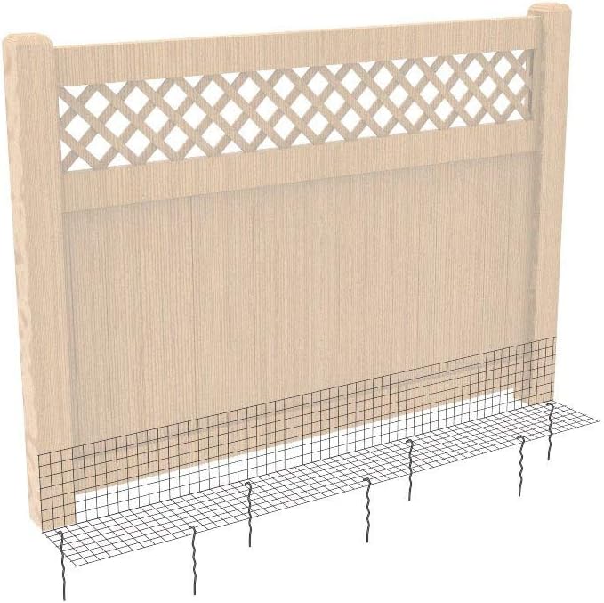 Dig Proofer Kit for Preventing Digging Under Fence