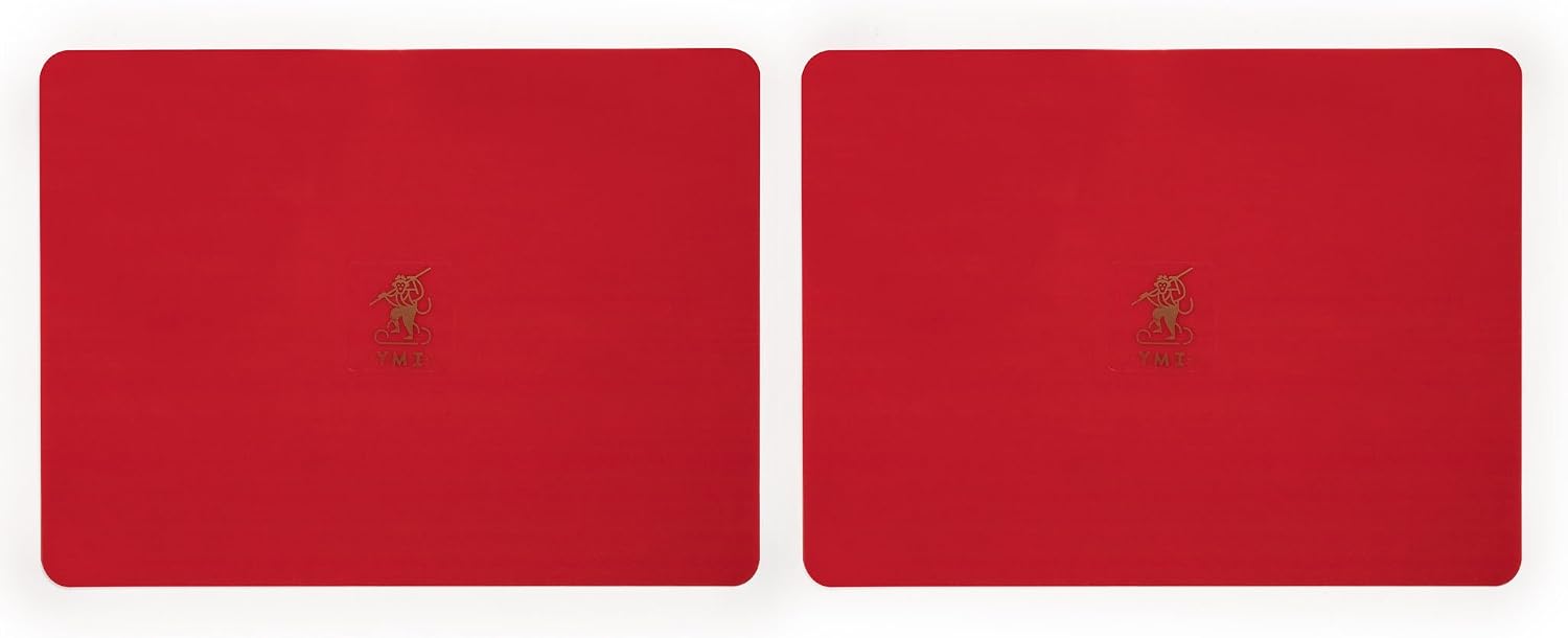 Yellow Mountain Imports Mahjong Tile Mixer (Shuffler) - Red - Set of 2