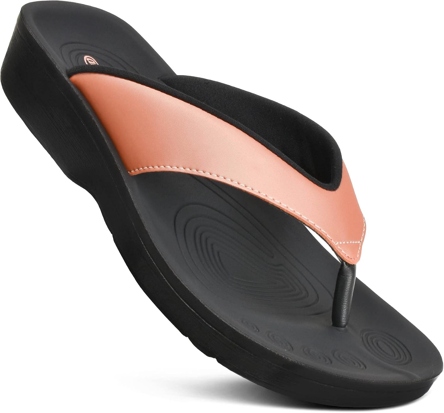 AEROTHOTIC Comfortable Arch Support Flip Flops for Women Orthotic Sandals