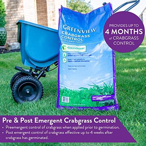 GreenView Crabgrass Control Plus Lawn Food - 40.5 lb. Bag - Covers 15,000 sq. ft.