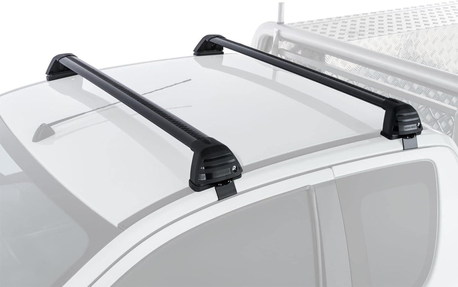 Rhino Rack Vortex ROC25 Flush Black 2 Bar Roof Rack RV0540B