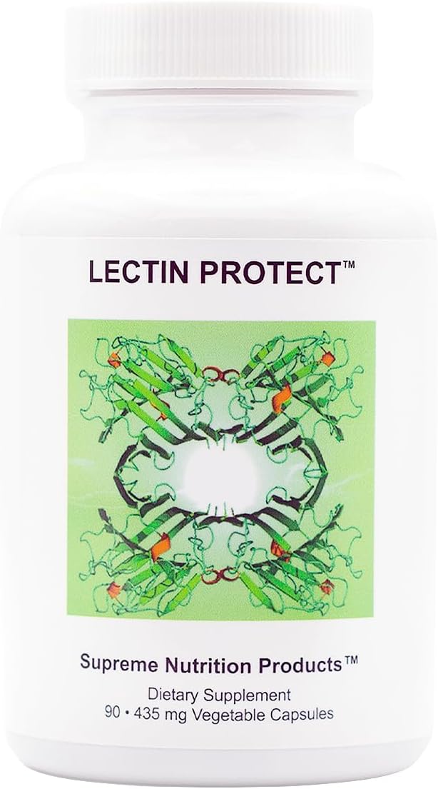Supreme Nutrition Lectin Protect, 90 Pure Herbal Combination Vegetarian Capsules
