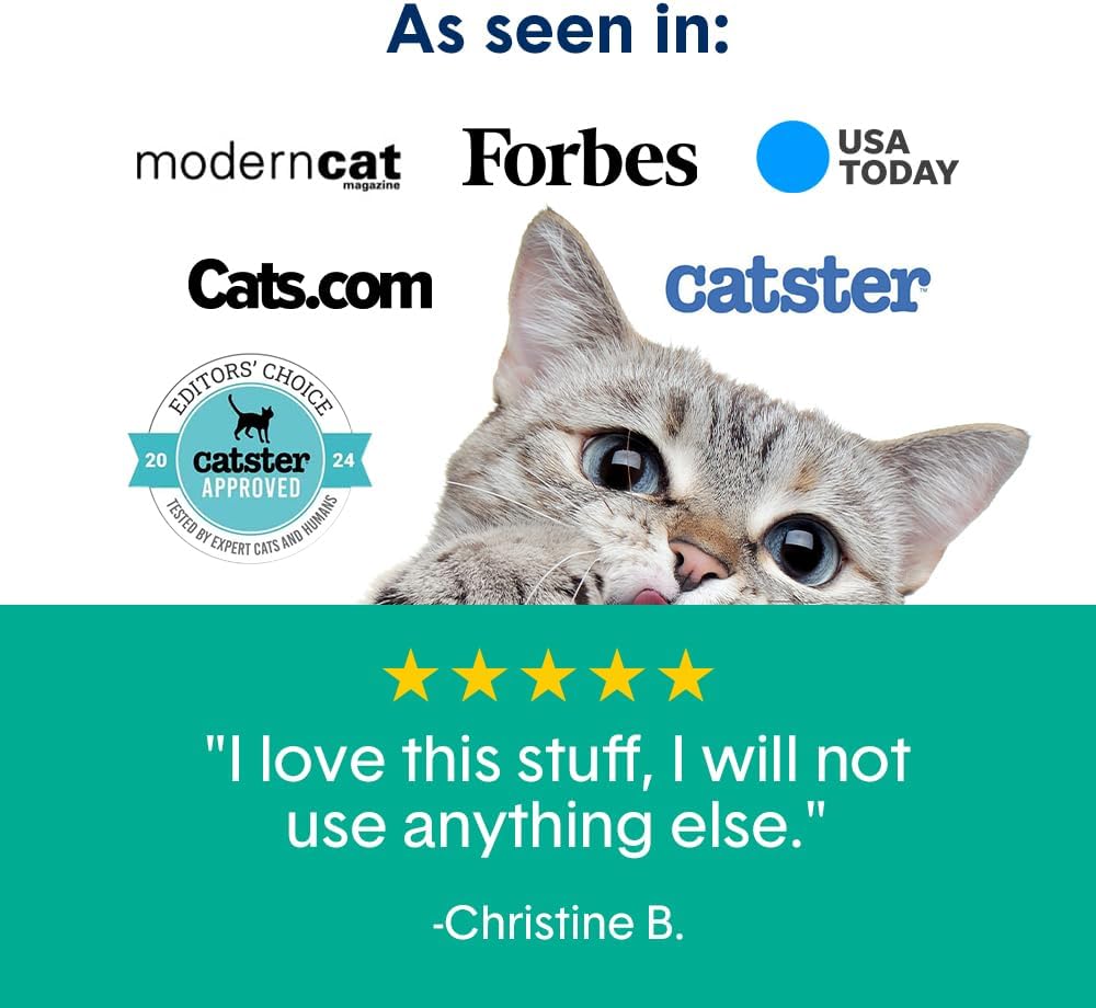 Boxie Premium Unscented Clumping Cat Litter 30+ Day Odor Control 16 lb
