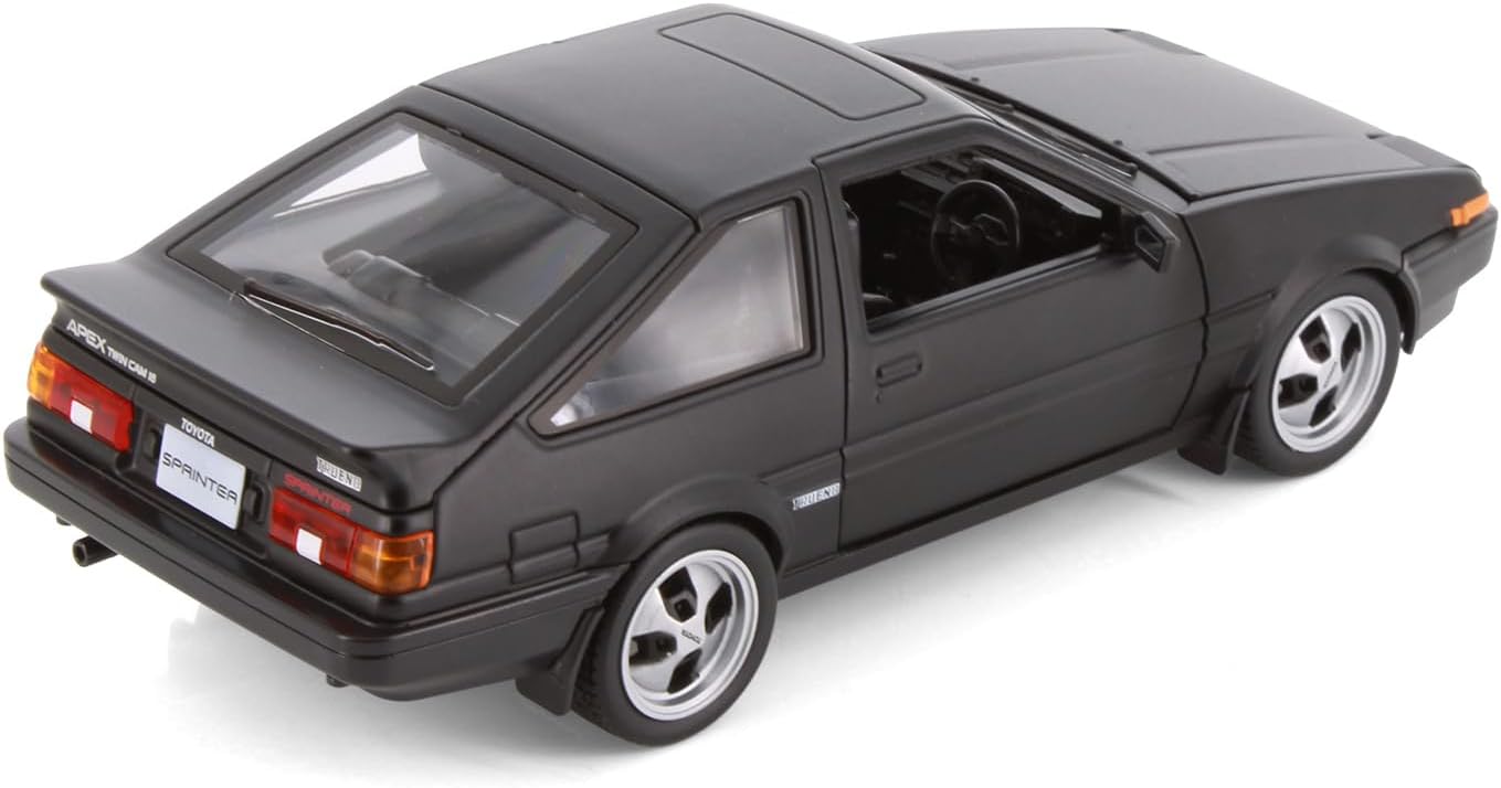Toyota Sprinter Trueno AE86 37916-1/24 Scale Diecast Model Car (White)