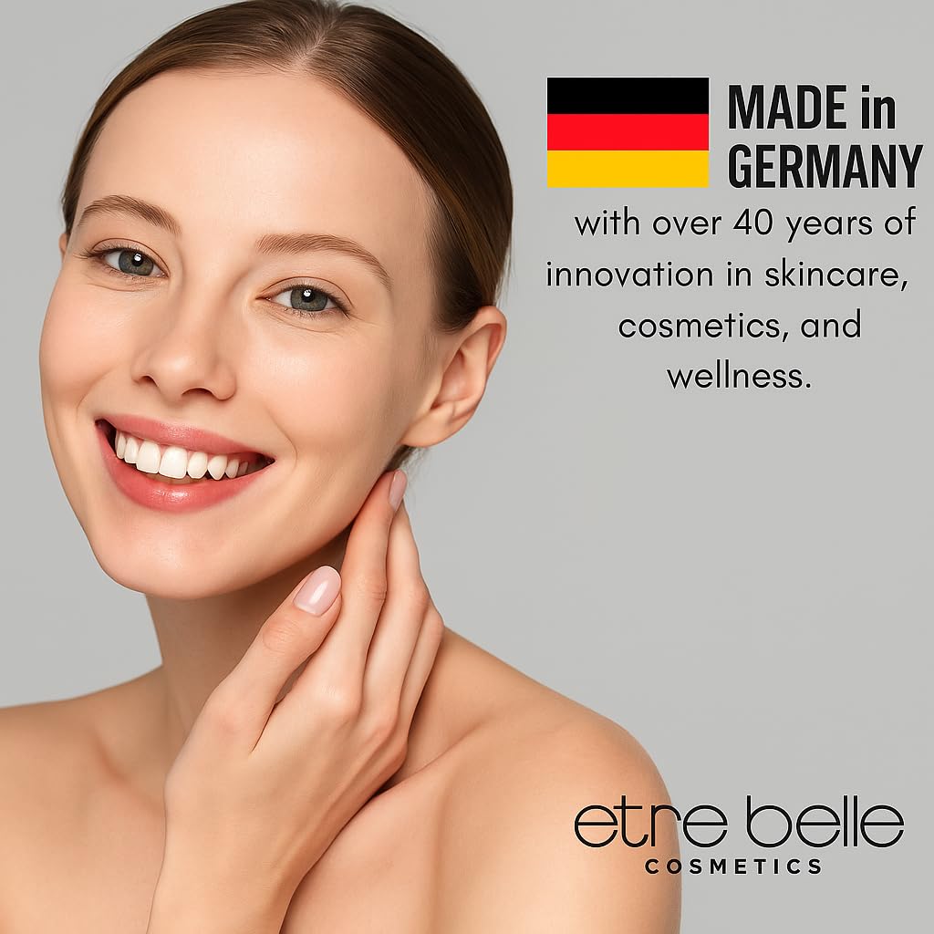 être belle Cosmetics Hyaluronic Tinted Moisturizing Cream, Skin Care for Women with Hyaluronic Acid, Vitamin E & Grape Seed Oil, Long Lasting