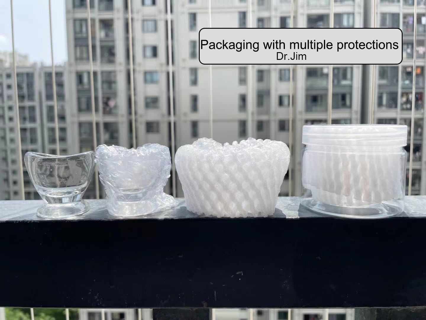 Dr.Jim Glass Eye Wash Cup for Eye Rinse,Cleansing with Storage Container