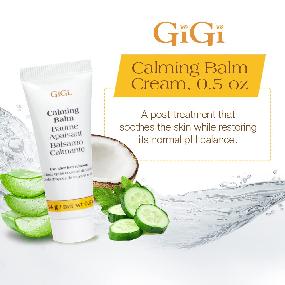 Gigi Hair Removal Cream, for the Face, and Calming Balm Set