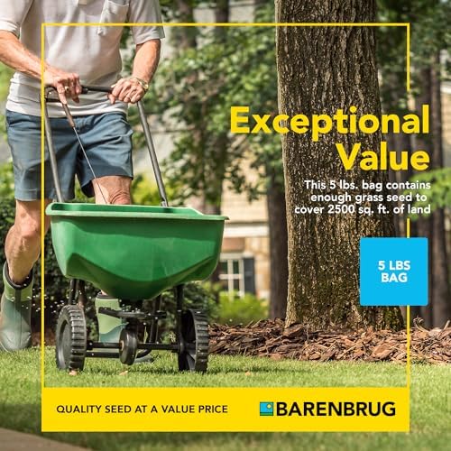 Barenbrug Wonderlawn Winter Grass Seed Mix for Lawn Care and Landscaping, 5 lbs. Bag