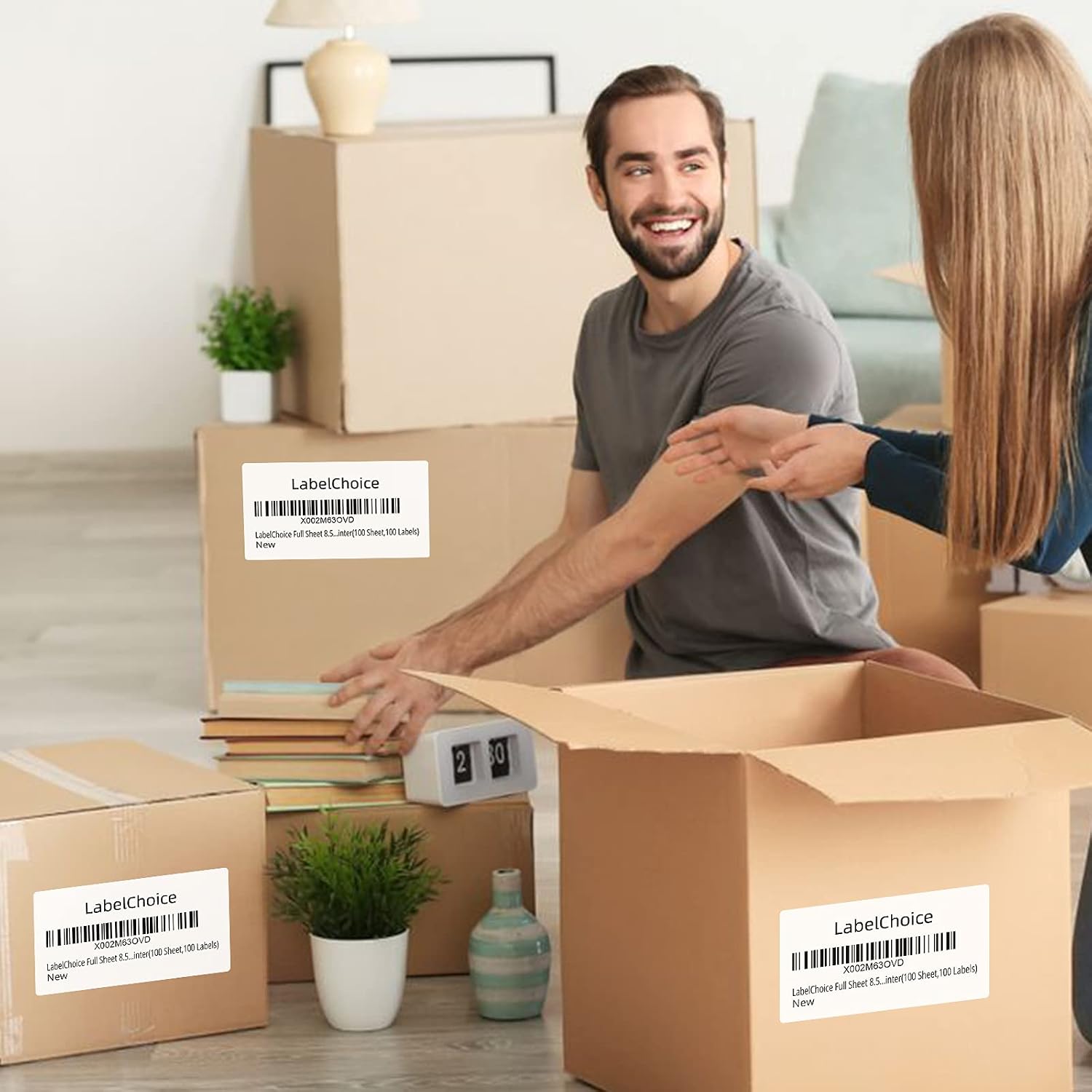 3600 Labels Replacement Compatible for Dymo 30256 2-5/16" X 4" Shipping Labels (Not for Dymo 550, 5XL)