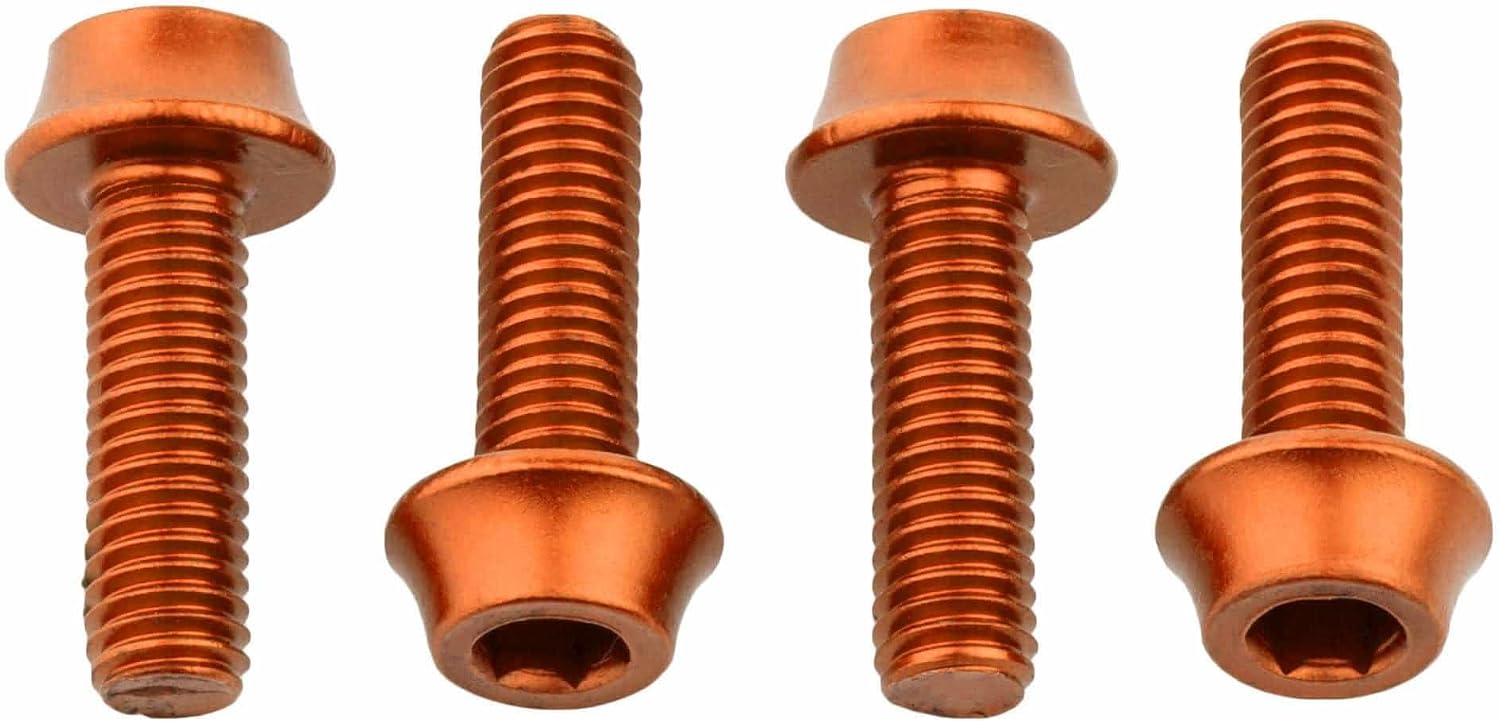Wolf Tooth Precision Anodized Water Bottle Cage Bolts