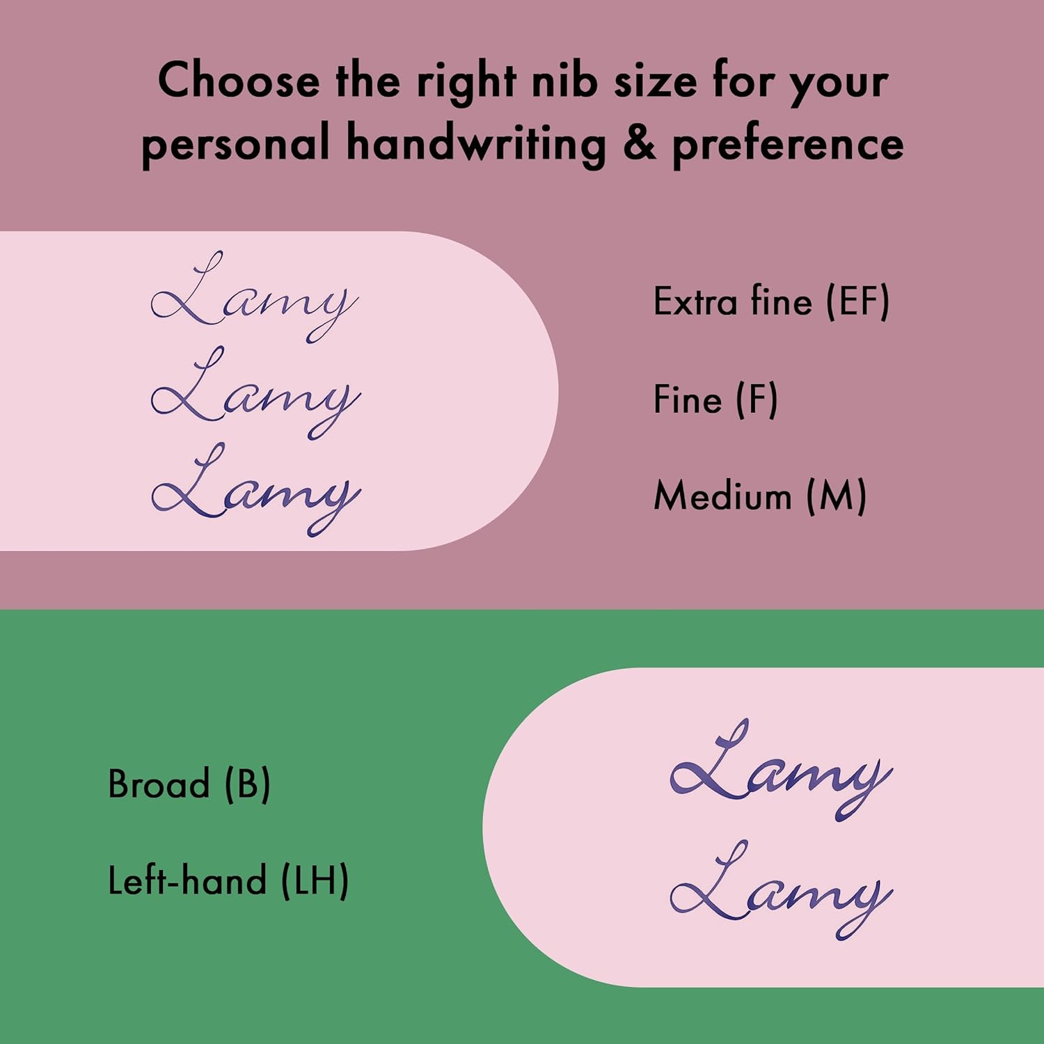 LAMY AL-star black - Fountain Pen with ergonomic grip & black Left-Handed steel nib (LH) in size M - lightweight aluminum body - including LAMY T 10 blue cartridge