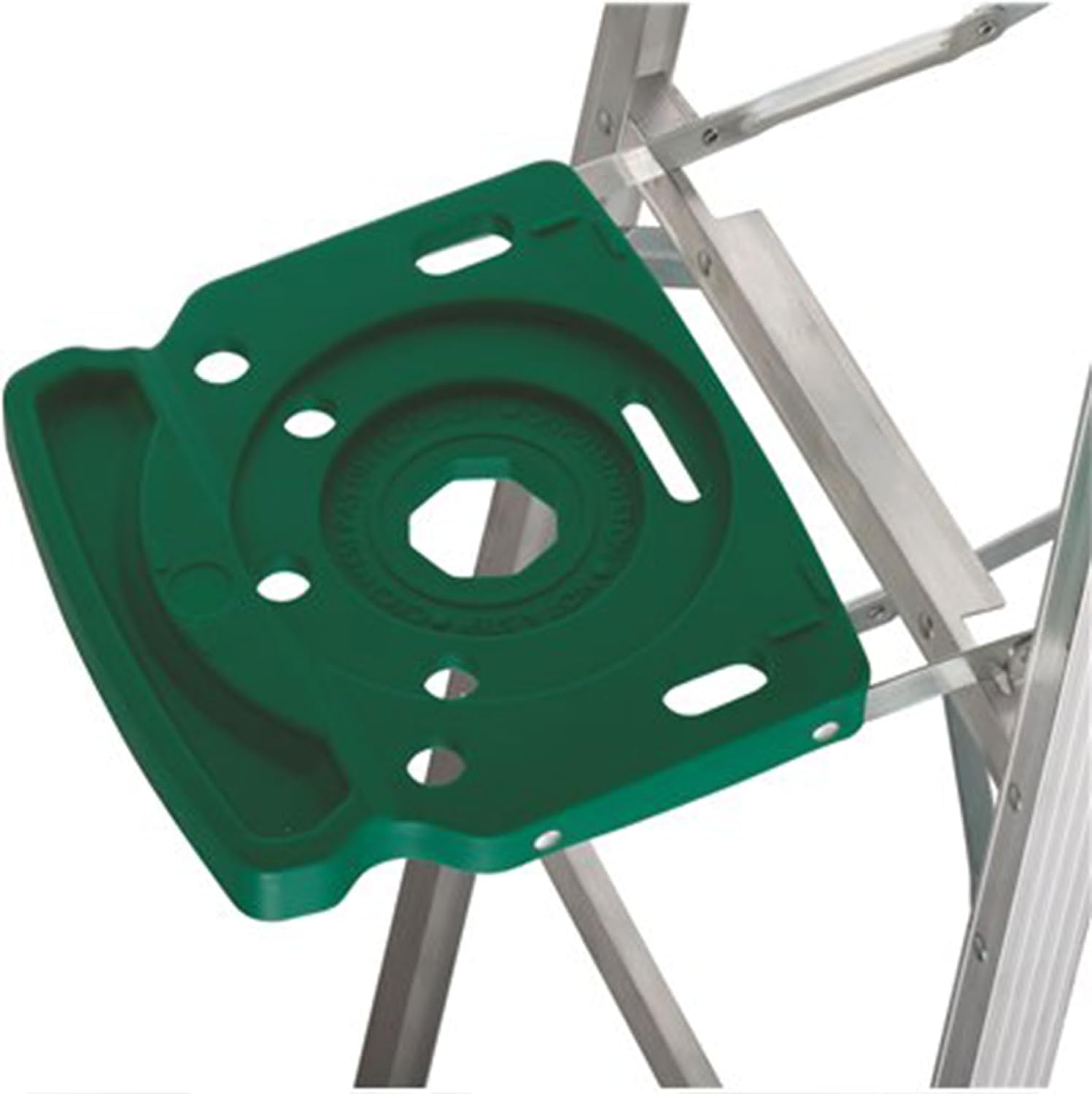 Louisville Ladder AS4006 6-Foot Aluminum Step Ladder, 225-Pound Capacity, Green, 6 Feet